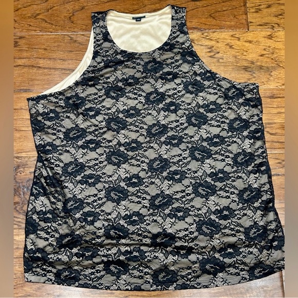 Torrid Cream V-Neck Sweater with Textured Knit, and layering tanks - Picture 5 of 11